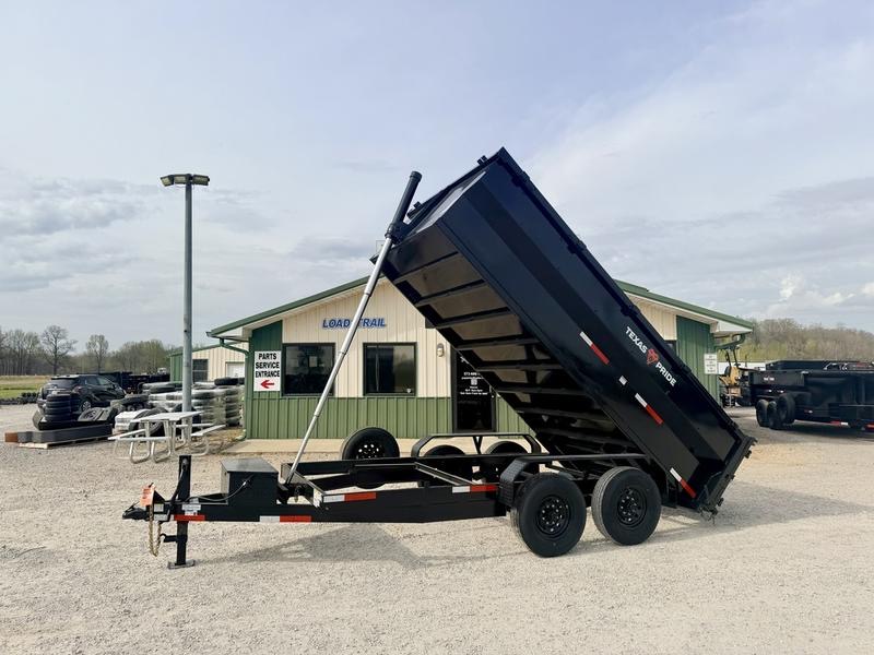 JUNKHUBB dumpster trailer ready for drop-off